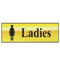 Scan Ladies - Polished Brass Effect 200 x 50m...