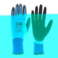 Scan Waterproof Latex Gloves - L (Size 9)