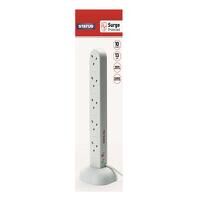 STATUS Surge Protected Tower Multi Plug Exten...
