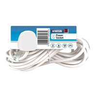 STATUS Extension Lead 240V 2-Gang 13A Wh...