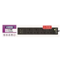 STATUS Extension Lead 240V 4-Gang  2 USB 13A ...