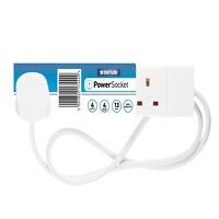 STATUS Extension Lead 240V 4-Gang 13A White 4...