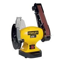 Stanley Machines SXGBL150E Bench Grinder with Grinding Wheel/Sander Arm 240V 330W