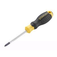 STANLEY Hand Tools CUSHION GRIP Screwdriver Phillips Tip PH1 x 75mm