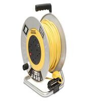 STANLEY Electrical Open Metal Drum Cable Reel...