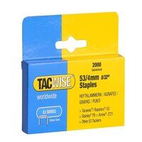 Tacwise 53 Light-Duty Staples 4mm (Type JT21 ...