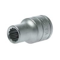 Teng Bi-Hexagon Socket 12-Point 1/2in Drive 10mm