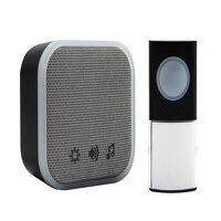 Uni-Com Portable Door Chime, Black