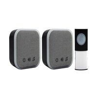 Uni-Com Portable and Plug-In Door Chime Set, ...