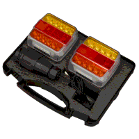 Sealey TB183LEDW 13-Pin Wireless SMD LED Trailer Light Set 2pc