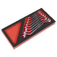 Sealey TBT51 Premier Deep Offset Spanner Set ...