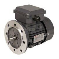 TEC IE2 1.5kW  6 Pole Single Phase Perm Cap B5 Flange Mount Electric Motor, 100 Frame