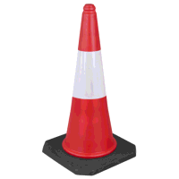 Sealey TFC05 Traffic Cone 75cm - Pack of 5
