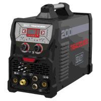Sealey TIGACDC200 200A TIG/MMA AC/DC Pulse Inverter Welder 230V