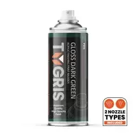 TYGRIS Gloss Dark Green Paint (RAL6005) 400ml...