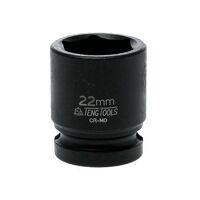 Teng Impact Socket Hexagon 6-Point 1/2in Drive 22mm