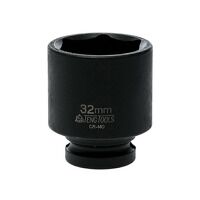 Teng Impact Socket Hexagon 6-Point 1/2in Drive 32mm