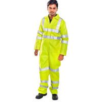 Tesla Flame Resistant/As Boilersuit En471 Saturn Yellow 36
