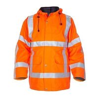 Uithoorn SNS High Visibility Waterproof Parka Orange L