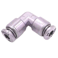 4mm OD Union Elbow Stainless Steel 316 Push-In Fitting