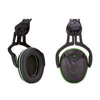 V-Gard Helmet Mounted Ear Defender Low Green 