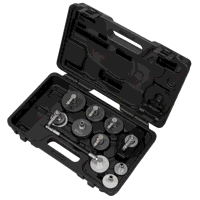 Sealey VS0204D Brake  Clutch Pressure Bleeder Cap Set 10pc