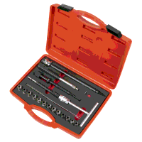 Sealey VS2070 Diesel Injector Seat Cutter Set 21pc