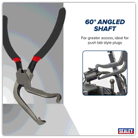 Sealey VS416A Electrical Disconnect Pliers - 60 Angled