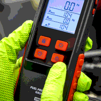 Sealey VS566 Digital Fuel Injection Pressure Test Kit for GDI Fuel Circuits 6pc