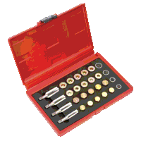 Sealey VS660 Drain Plug Thread Repair Set