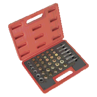 Sealey VS661 Oil Drain Plug Master Thread Repair Set