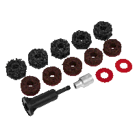 Sealey VS8002 Stud Hub Cleaner 14pc