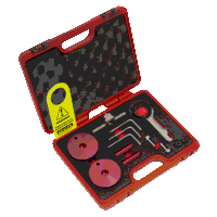 Sealey VSE5640 Diesel Engine Timing Tool Kit - for Ford 2.0TDCi EcoBlue - Belt Drive