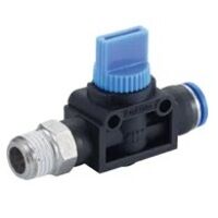 8mm OD x 1/8inch BSPT  Vented Ball Valve Push...