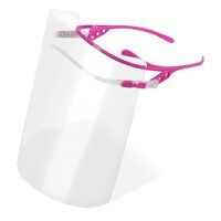 Visor Frame Inc 10 Visors  Pink Box Of 10 