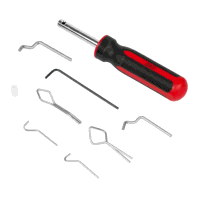 Sealey WK21 Windscreen Installation Tool Kit 6pc