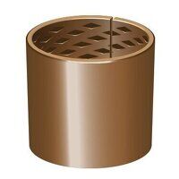 WMB120125100 CuSn8 Bronze Plain Bearing with ...