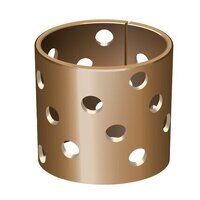 WMB657070H CuSn8 Bronze Plain Bearing with Th...