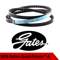 XPB3440 / 5VX1359 Gates Quadpower 4 Cogged V ...