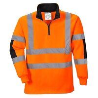 Xenon Hi-Vis Rugby Shirt (Orange / S / R)