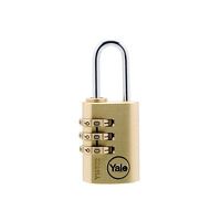 Y150 Brass Combination Padlock 22mm