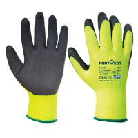 Portwest Thermal Grip Glove - Latex (Black / ...