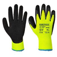 Portwest Thermal Soft Grip Glove (Yellow/Blac...