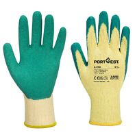 Portwest Classic Grip Glove - Latex (Green / ...