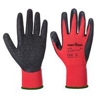 Portwest Flex Grip Latex Glove (Red/Black / X...
