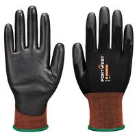 Portwest GP Grip 21 PU Glove (Black / S / R)