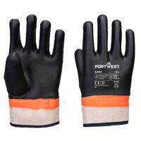 Portwest Grip PVC Sandy Double Dipped Glove  ...