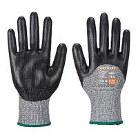 Cut 3/4 Nitrile Foam Glove (Black / 3 XL / R)
