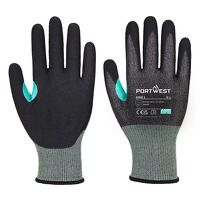 Portwest CS Cut E18 Nitrile Glove (Black / L)