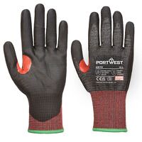Portwest CS Cut F13 PU Glove (Black / XL)